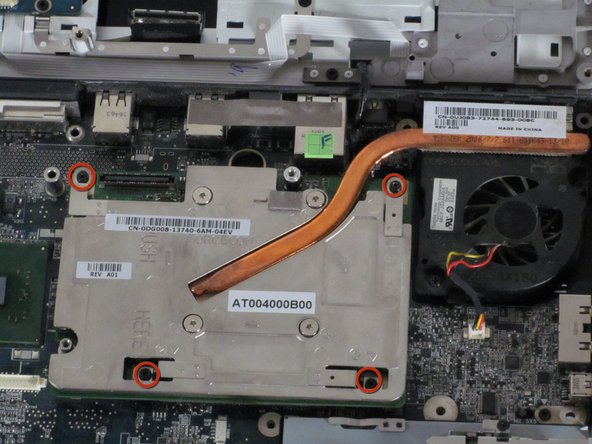 Dell Inspiron E1705 Heat Sink Replacement: step 11, image 1 of 3