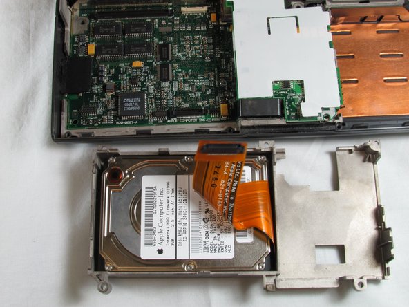 PowerBook 3400 M3553 Hard Drive Replacement: step 16, image 2 of 2