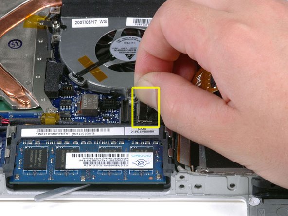 MacBook Core 2 Duo Rear Display Bezel Replacement: step 16, image 1 of 1