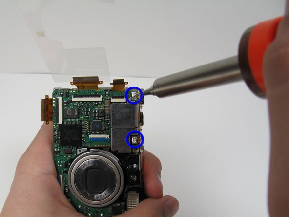 Canon PowerShot S500 AV Port Replacement: step 22, image 1 of 2