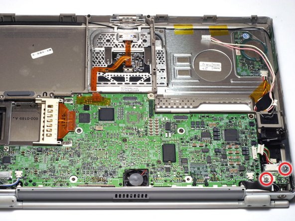 PowerBook G4 Titanium DVI PC Card Cage Replacement: step 19, image 1 of 1