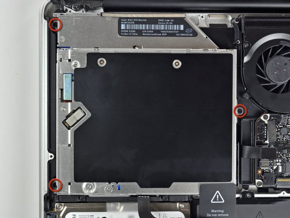 MacBook Pro 13" Unibody Mid 2010 Subwoofer & Right Speaker Replacement: step 11, image 1 of 2