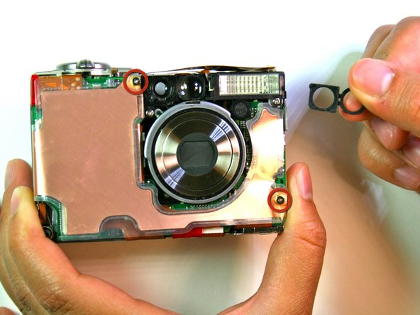 Canon Powershot S200 Screen Replacement: step 14, image 1 of 1