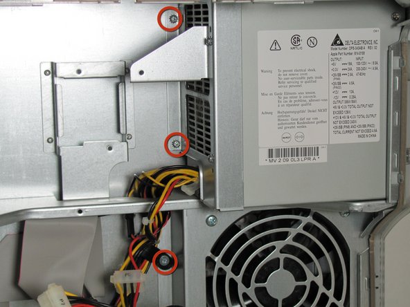 Power Mac G4 Quicksilver Power Supply Replacement: step 14, image 1 of 2