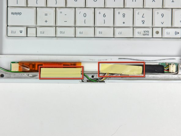 iBook G4 14" 1.42 GHz Display Inverter Replacement: step 17, image 1 of 1