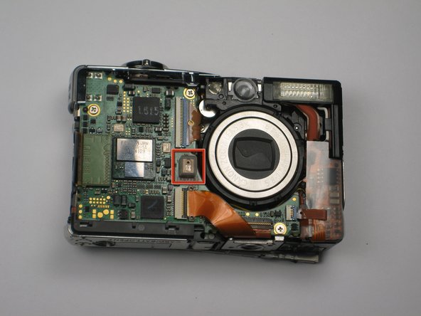 Canon PowerShot SD450 LCD Screen Replacement: step 5, image 1 of 1