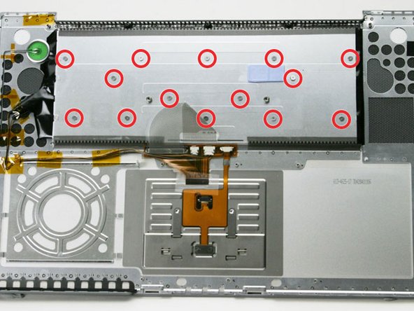 PowerBook G4 Aluminum 17" 1-1.67 GHz Keyboard (1-1.5 GHz) Replacement: step 15, image 1 of 1