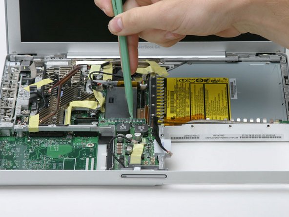 PowerBook G4 Aluminum 12" 867 MHz Front Display Bezel Replacement: step 37, image 1 of 1