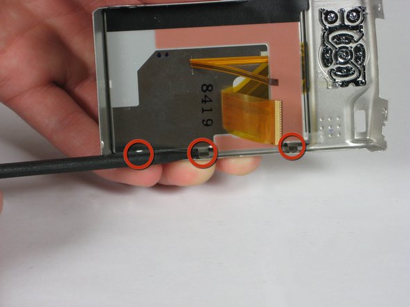 Panasonic Lumix DMC-TZ5 LCD Screen Replacement: step 8, image 1 of 2