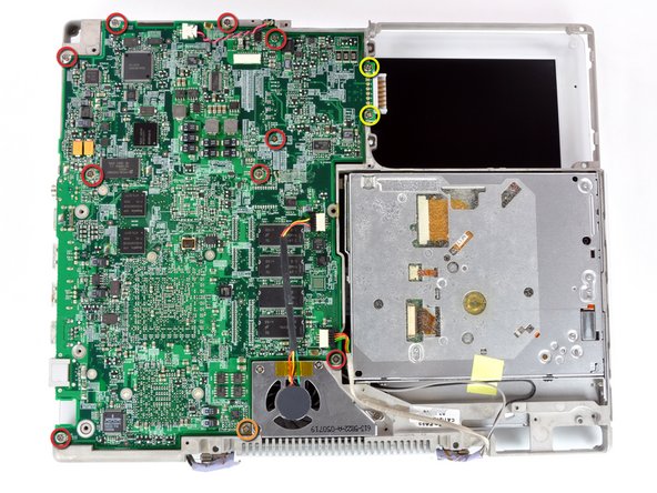 iBook G4 12" 1.33 GHz Logic Board Replacement: step 53, image 1 of 1
