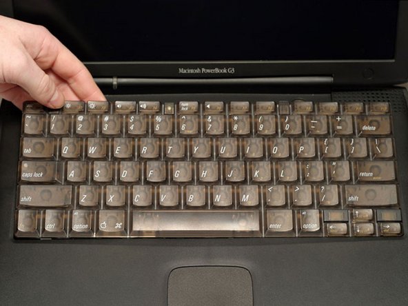 PowerBook G3 Lombard Keyboard Replacement: step 3, image 1 of 1