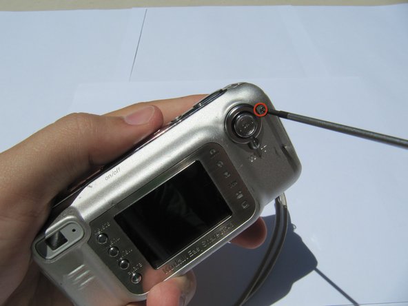 Kodak EasyShare LS743 Battery Door Replacement: step 3, image 1 of 3