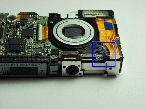 Canon Powershot SD750 Flash Replacement: step 14, image 2 of 2