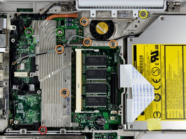 iBook G4 12" 1.33 GHz Logic Board Replacement: step 40, image 1 of 1