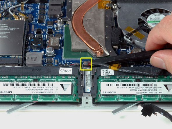 MacBook Core Duo Right Speaker Replacement: step 27, image 1 of 1