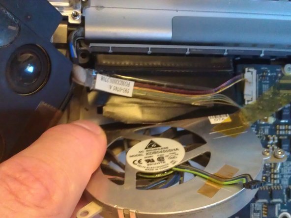 MacBook Pro 17" Models A1151 A1212 A1229 and A1261 Left Fan Replacement: step 20, image 2 of 2