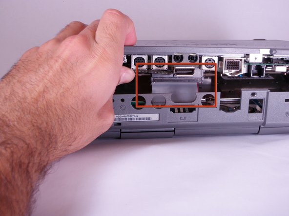 Macintosh PowerBook 165c Hard Drive Replacement: step 8, image 1 of 2