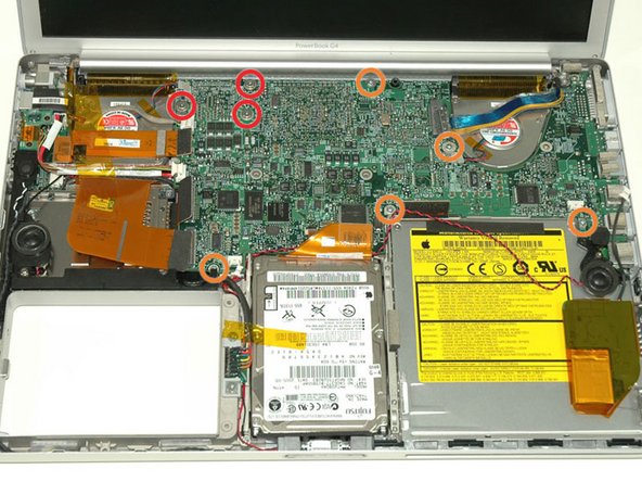 PowerBook G4 Aluminum 15" 1.5-1.67 GHz Left Clutch Hinge Replacement: step 16, image 1 of 1