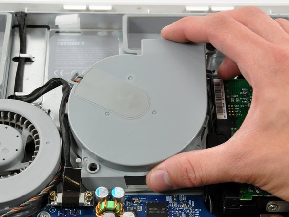 iMac G5 20" Model A1076 Right Fan Replacement: step 7, image 1 of 2