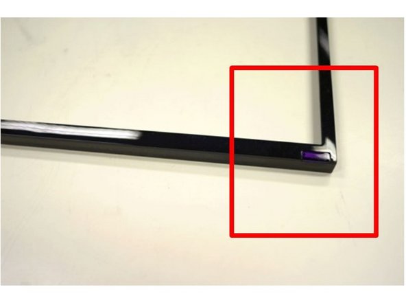 Samsung UE32H6470SSXZG TV set, Removal of Front Frame: step 5, image 3 of 3