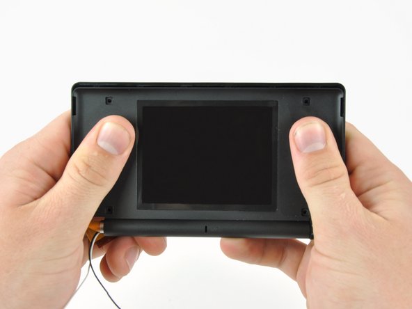 Nintendo DS Lite Rear Display Bezel Replacement: step 24, image 2 of 2
