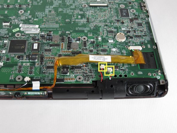 HP Pavilion zd8000 Base Fans Replacement: step 37, image 1 of 1