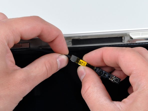 MacBook Unibody Model A1342 iSight Camera Board Replacement: step 6, image 2 of 2