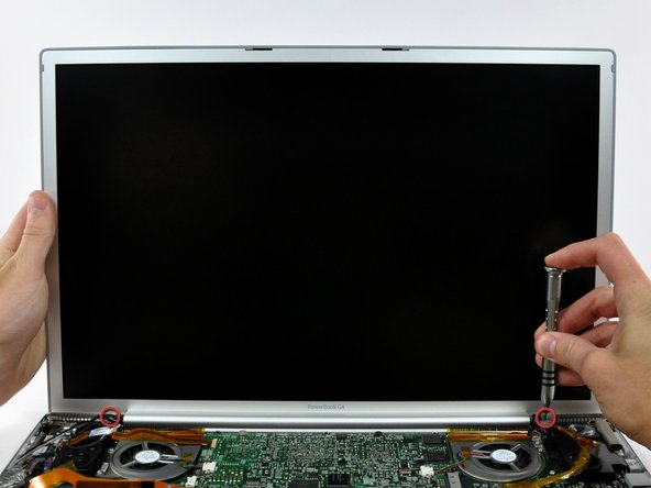 PowerBook G4 Aluminum 17" 1.67 GHz (High-Res) LCD Replacement: step 33, image 1 of 1