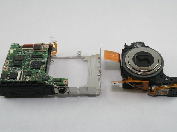 Disassembling Canon PowerShot SD1100 IS AV port and Logic board: step 20, image 1 of 1