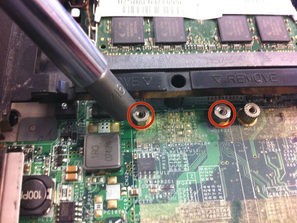 HP Pavilion dv6000 Fan Replacement: step 12, image 2 of 2