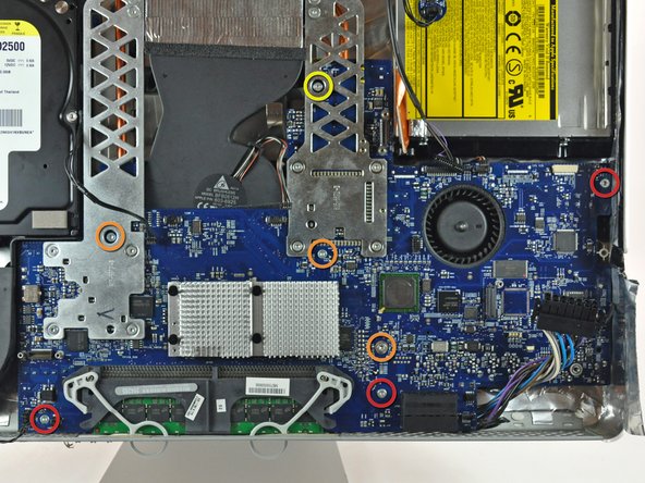 iMac G5 20" Model A1145 CPU Fan Replacement: step 40, image 1 of 1