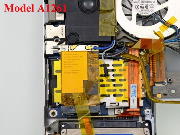 MacBook Pro 17" Models A1151 A1212 A1229 and A1261 Left Fan Replacement: step 11, image 3 of 3