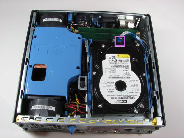 Dell Optiplex SX280 Hard Drive Replacement: step 4, image 1 of 2