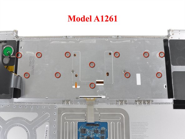 MacBook Pro 17" Models A1151 A1212 A1229 and A1261 Keyboard Replacement: step 19, image 2 of 2