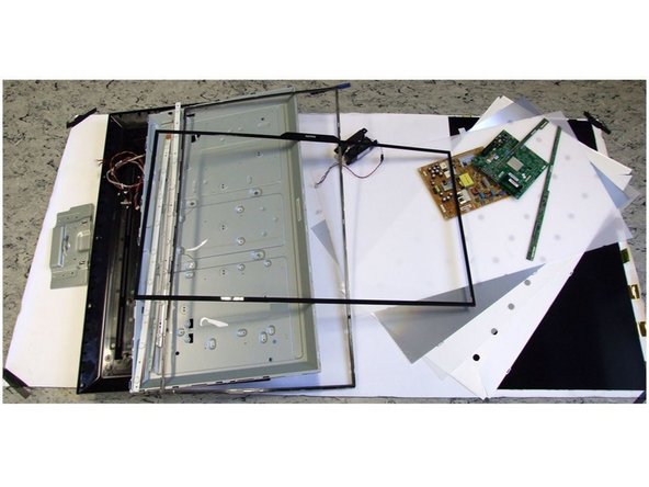 Philips 40PFK4509/12 TV set, TV Dismantling Fractions: step 7, image 1 of 1