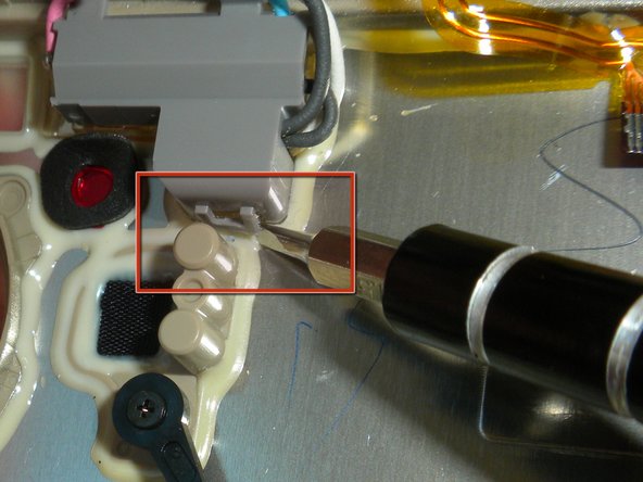 Olympus Stylus 410 Flash Replacement: step 12, image 2 of 2