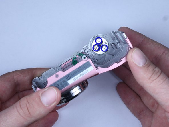 Kodak Easyshare C813 Shutter Button Replacement: step 12, image 1 of 2