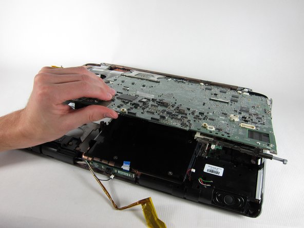 HP Pavilion zd8000 Base Fans Replacement: step 51, image 1 of 2