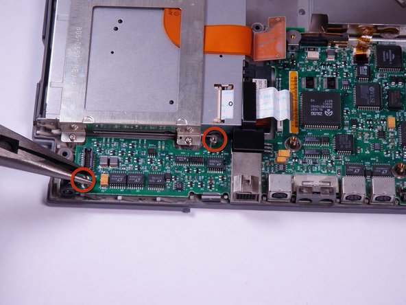 Macintosh PowerBook 165c Motherboard Replacement: step 21, image 2 of 2