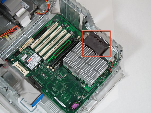 Power Mac G4 Quicksilver Central Processing Unit Replacement: step 9, image 1 of 2