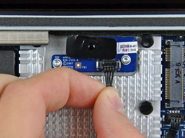 iMac Intel 20" EMC 2133 and 2210 IR Board Replacement: step 6, image 1 of 1