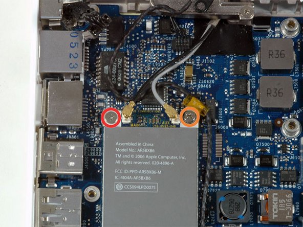 MacBook Core Duo PRAM Battery Replacement: step 25, image 1 of 1