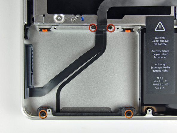 MacBook Pro 13" Unibody Mid 2009 Hard Drive Cable Replacement: step 8, image 1 of 1