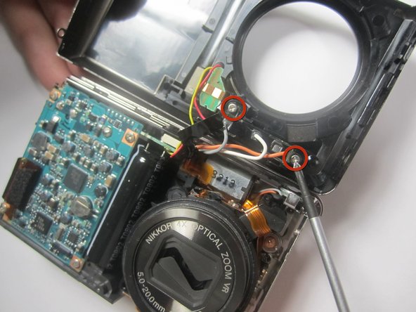 Nikon CoolPix S600 LCD Replacement: step 9, image 1 of 1
