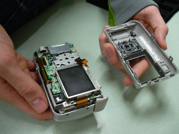 Olympus Camedia D560 Rear Panel Control Buttons Replacement: step 3, image 3 of 3