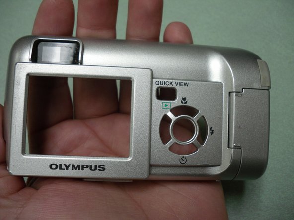 Olympus Camedia D560 Rear Panel Control Buttons Replacement: step 5, image 2 of 3