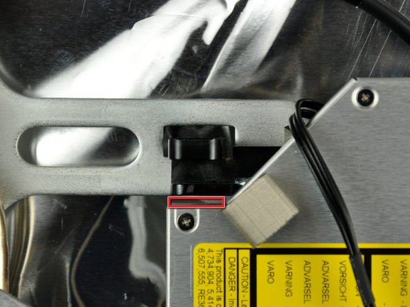 iMac Intel 20" EMC 2105 and 2118 Optical Drive Replacement: step 20, image 1 of 2