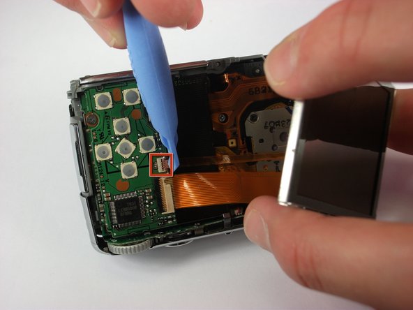 Panasonic Lumix DMC-FX01 Front Casing Replacement: step 10, image 1 of 1