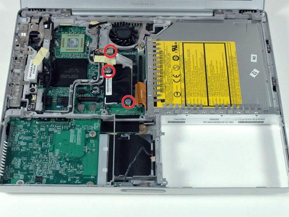 PowerBook G4 Aluminum 12" 1-1.5 GHz Logic Board Replacement: step 35, image 1 of 1