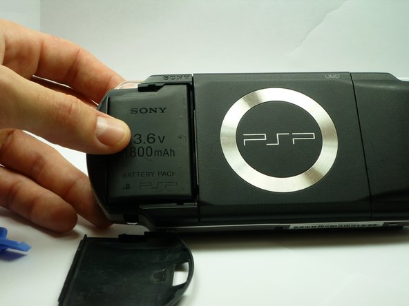 PSP 1000 Battery Replacement: step 2, image 2 of 2